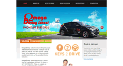 Desktop Screenshot of omegadrivingschool.com.au