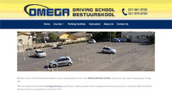 Desktop Screenshot of omegadrivingschool.co.za